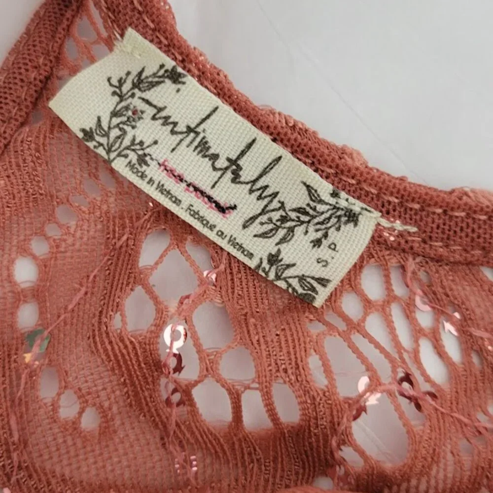 FREE PEOPLE best idea cami top Sz S NEW - Picture 7 of 8